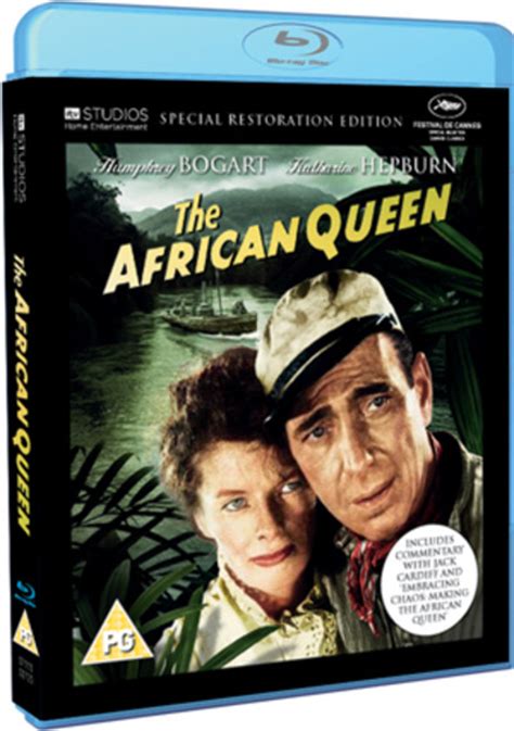 The African Queen Dvd Blu Ray Katherine Hepburn Humphrey Bogart Ebay