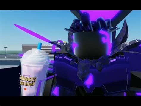 Void Drinks The Grimace Shake Tower Battles Meme Youtube