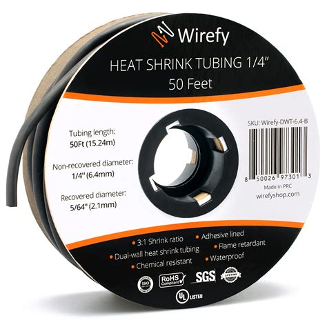 Buy Wirefy Heat Shrink Tubing Ratio Adhesive Lined