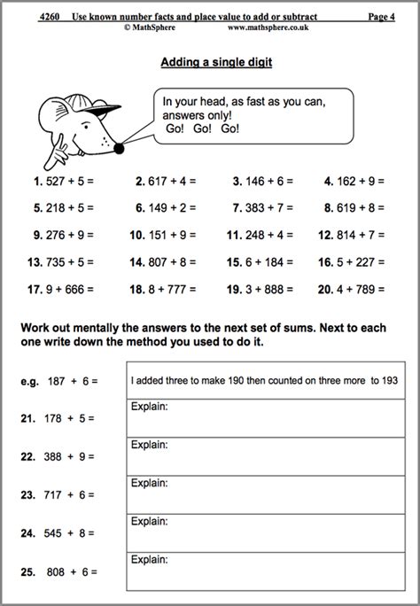 Mathsphere Free Sample Maths Worksheets Worksheets Library