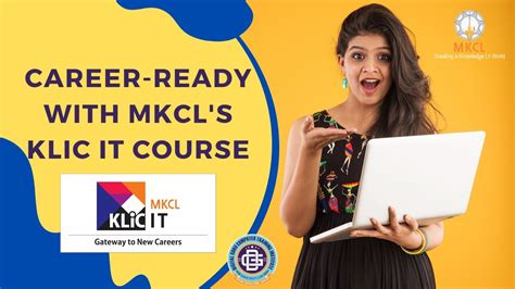 Mkcl S Klic It Course Digital Guru Computer Training Institute Career Ready With Digital