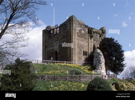 Guildford Castle Surrey England Stock Photo Alamy