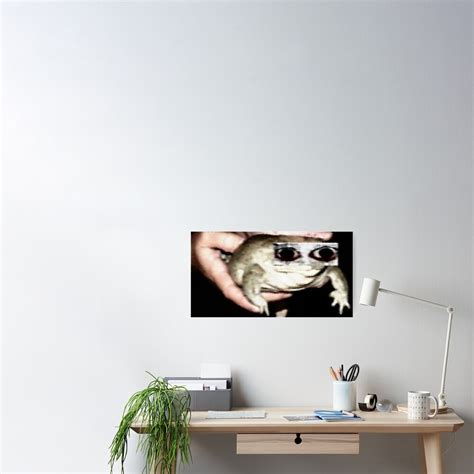 "Cursed frog meme" Poster for Sale by QuotesAndMemes | Redbubble