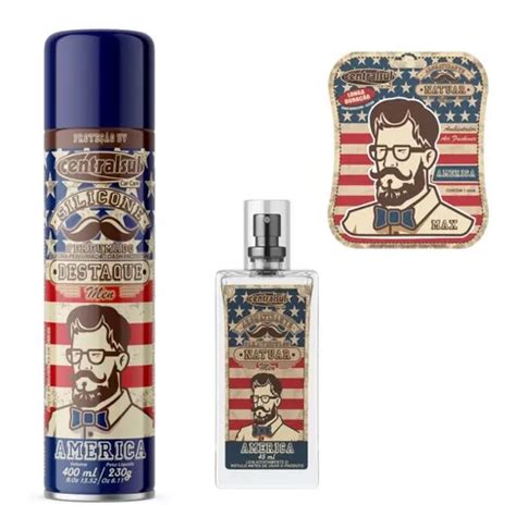 Kit Aromatizante Natuar Men America Centralsul Parcelamento Sem Juros