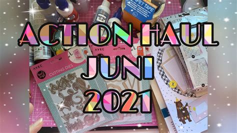 Action Haul Juni Neue Stanzen Youtube