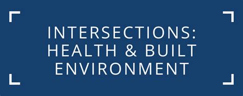 ULI: Intersections- Health and Built Environment | Green Plants for ... 