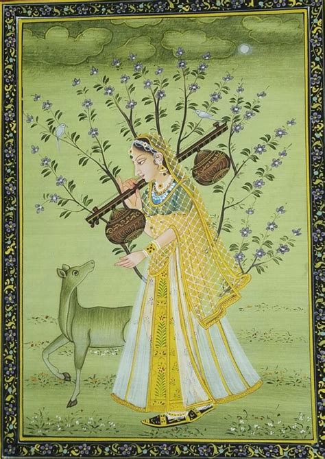 Timeless Elegance: Floral Motifs in Rajasthani Miniature Paintings ...