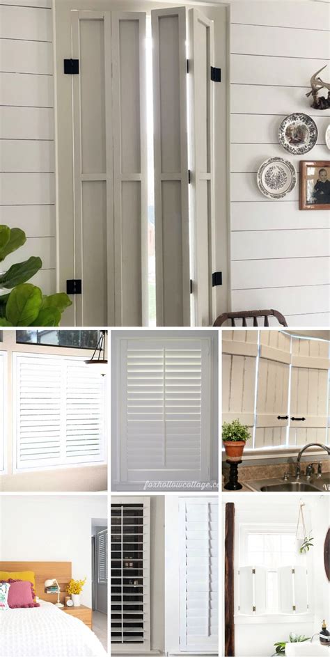 Diy Interior Shutters (20 Diy Interior Window Shutter Ideas) - Diy Folly