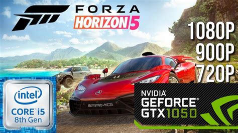 Forza Horizon 5 GTX 1050 I5 8400 8GB RAM 1080p 900p 720p