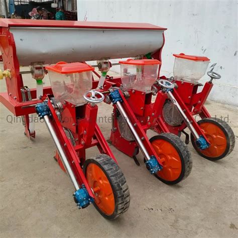 Row Row Row Soybean Corn Maize Planter Seeder For Farm Tractor