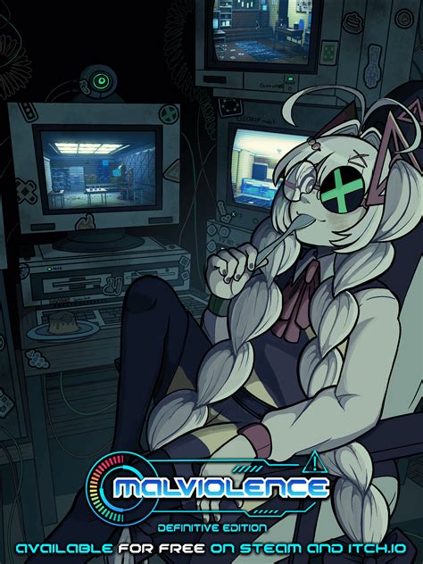 ⚠️🚦⚠️ My Free Puzzlesci Fi Vn Malviolence Is Now Available On Steam