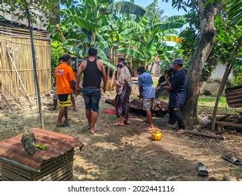 Statues Buddhist Monks Queuing Take Lotus Stock Photo