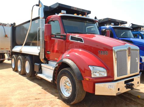 2018 Kenworth T880 Dump Truck J M Wood Auction Company Inc