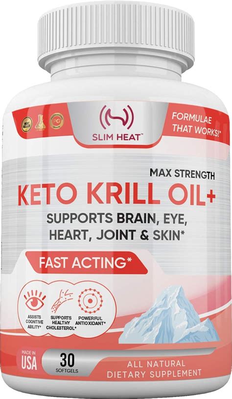 Keto Krill Oil Mg Con Omega Epa Dha Astaxantina Y Fosfol Pidos