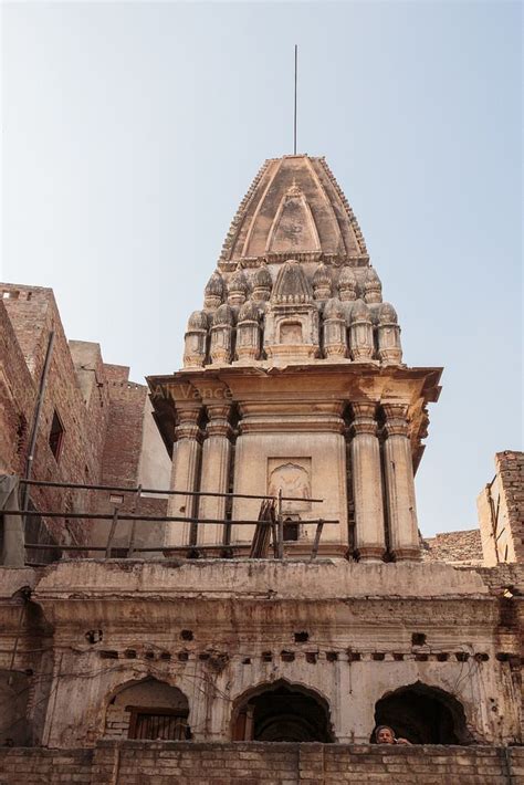 Mandir Hindu Temple At Lahori Mandi Walled Historical City Lahore