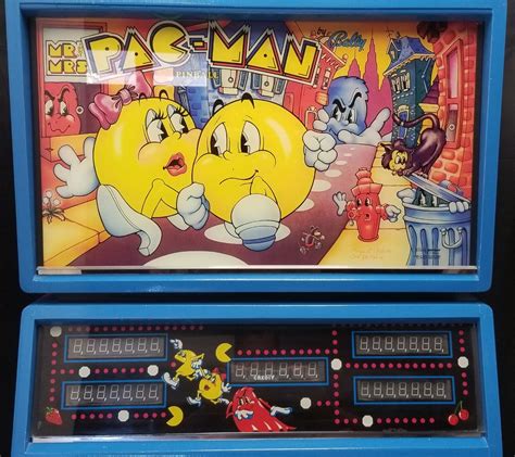 Mr Mrs Pac Man Pinball Machine 1982 Bally Complete Restoration