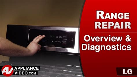 Lg Lrg3091st Stove Overview And Diagnostic Mode Youtube