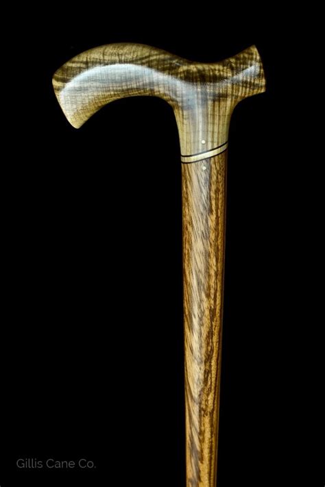 Handmade Traditional Walking Cane Myrtle And Zebrawood See More Of Our