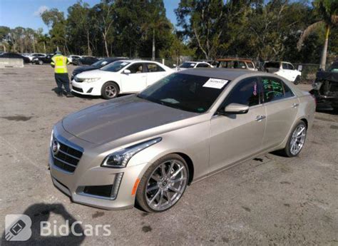 Cadillac Cts Sedan Luxury Rwd G Ar S E Bid History