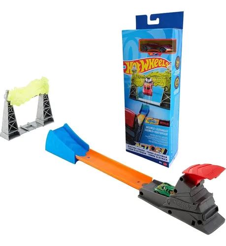 Pista De Acrobacias Hot Wheels Action Let S Race Mattel Mercadolivre