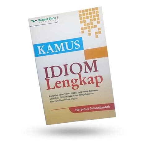 Jual Kamus Idiom Lengkap Revisi Di Seller Hachi Cengkareng Timur