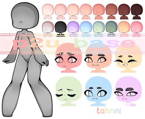 P2u Chibi Base 200 Points By Tahnni On Deviantart