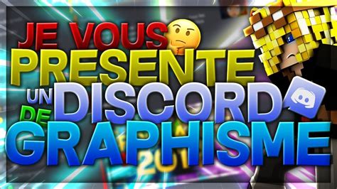 Je Vous Pr Sente Mon Serveur Discord Gfx Graphisme Youtube