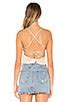 Superdown Angelia Strappy Back Top In Nude Revolve