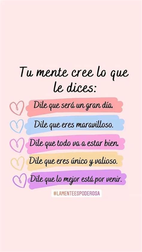 Pin De Leslie Ximena En Personal Frases Felices Positivas Consejos