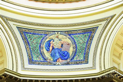 Wisconsin State Capitol Mural Photograph by John Vial - Fine Art America