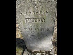 Amanda Benton 1799 1856 Mémorial Find a Grave