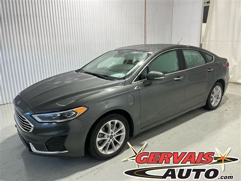 Gervais Auto Shawinigan Pre Owned 2019 Ford Fusion Energi SEL Hybride