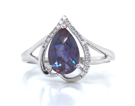 Lab Created Alexandrite Ring