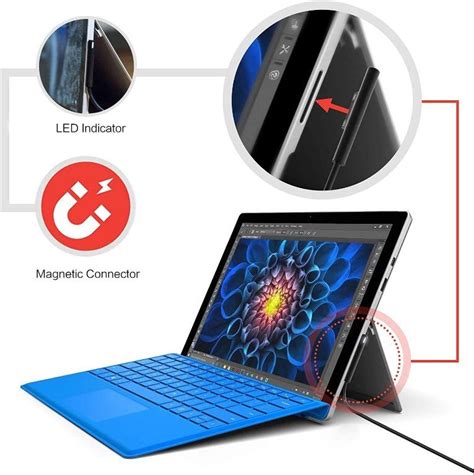 Surface Pro Connector To Usb C Charging Cable For Microsoft Surface