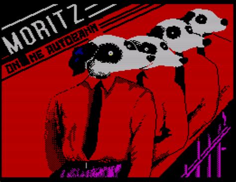 Moritz On The Autobahn Sinclair Zx Spectrum Jungsis Corner