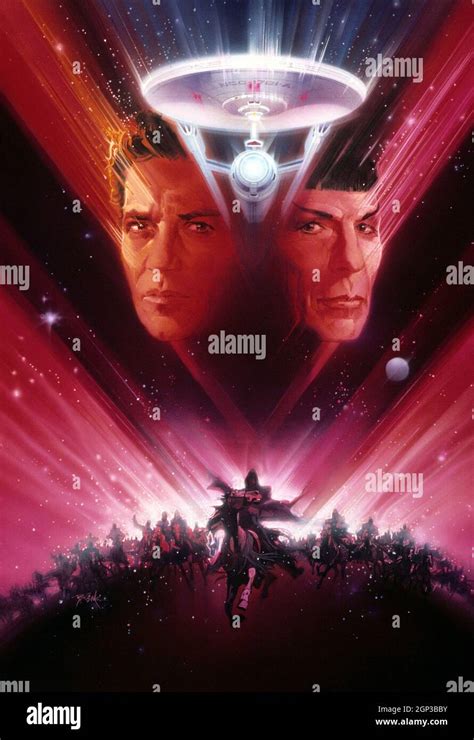 STAR TREK V THE FINAL FRONTIER Poster Art From Left William Shatner