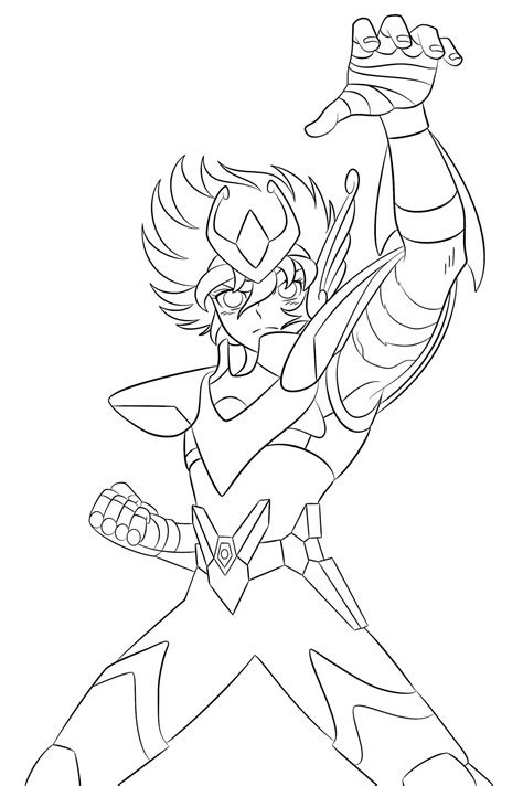 Desenhos Do Seiya Para Colorir E Imprimir