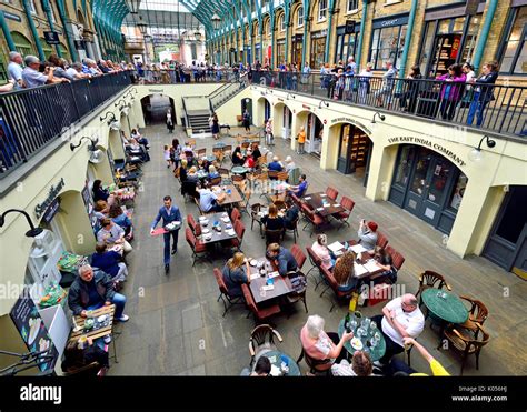 Cafes Restaurants Covent Garden Market Fotos Und Bildmaterial In