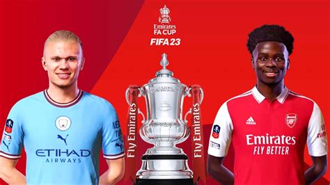 Manchester City Vs Arsenal Emirates Fa Cup Th Round Fifa Youtube