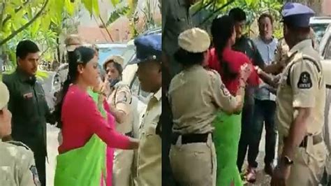 Sharmila Allegedly Slaps Woman Constable Detained