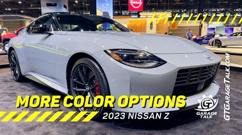 FIRST LOOK At A Boulder Gray 2023 Nissan Z With A Red Interior Too