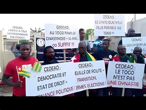 La Cedeao Renonce A La Modification Constitutionnelle Du Togo Par S E M