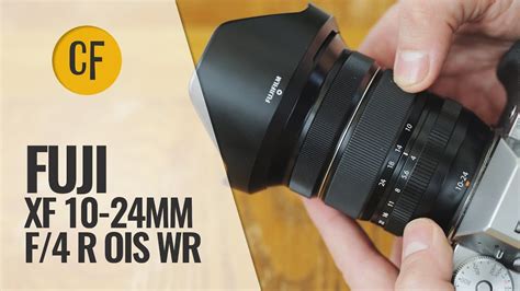 Fuji Xf Mm F R Ois Wr Lens Review Youtube