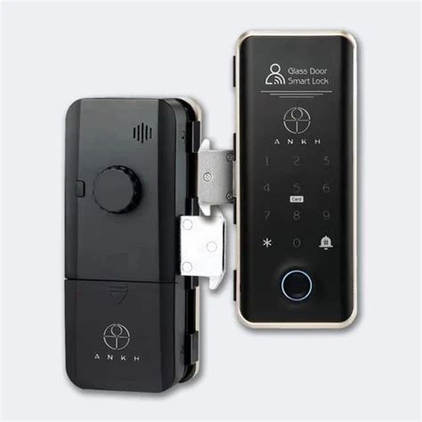 GR02 Smart Glass Door Lock With RFID Card Password Fingerprint