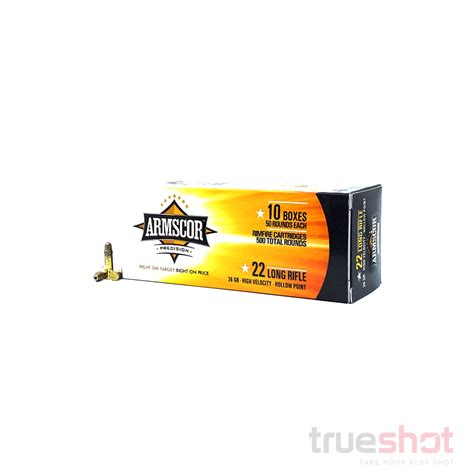 Armscor 22 Long Rifle 36 Grain Hvhp