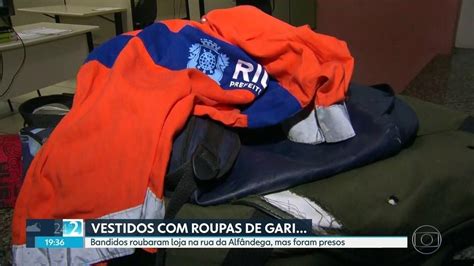 Assaltantes Vestidos De Gari Tentam Roubar Loja No Centro Do Rio Mas