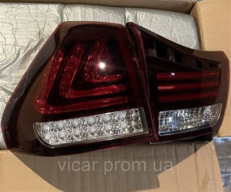 Задние Фонари, LED - Оптика (Smoke): Lexus RX 330-350 (2003-2009 ...