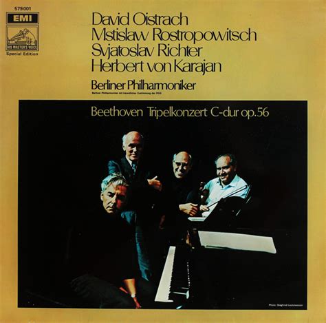 Ludwig Van Beethoven David Oistrach Mstislav Rostropovich Sviatoslav