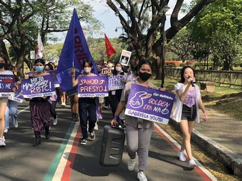 Gabriela Youth On Twitter The Protest Action That Started At Quezon