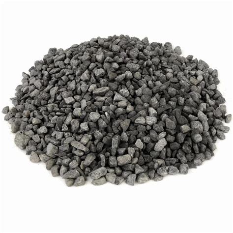 Dark Gray Crushed Stone Aggregate For Construction At 7 Cubic Feet